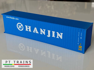 HO Scale PT Trains 40' Hanjin Container