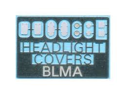 N Scale BLMA Headlight covers