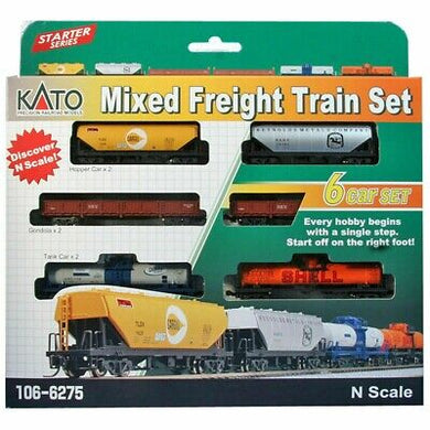 N Scale Kato Mixed Freight Car set 8 pack